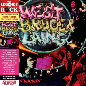 Bruce & Laing West - Live 'N' Kickin' i gruppen CD hos Bengans Skivbutik AB (606443)