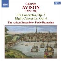Avison - Concerti Op 3 & 4 i gruppen CD / Klassisk hos Bengans Skivbutik AB (607270)