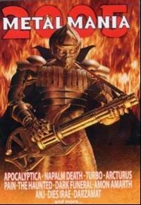 Metalmania 2005 - Various (Dvd+Cd) i gruppen CD / Metal hos Bengans Skivbutik AB (607712)