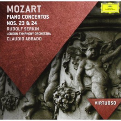 Mozart - Pianokonsert 23 & 24 i gruppen CD / Klassisk hos Bengans Skivbutik AB (608460)