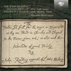 Various Composers - The John Reading Manuscripts i gruppen CD hos Bengans Skivbutik AB (608636)