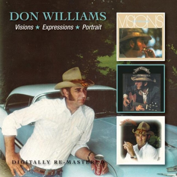 Williams Don - Visions/Expressions/Portrait i gruppen CD / Country hos Bengans Skivbutik AB (608844)