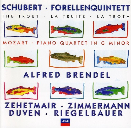 Schubert - Forellkvintetten i gruppen CD / Klassisk hos Bengans Skivbutik AB (611973)
