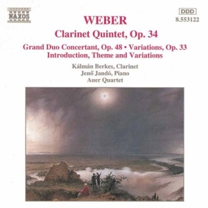 Weber Carl Maria Von - Clarinet Works i gruppen Externt_Lager / Naxoslager hos Bengans Skivbutik AB (612773)