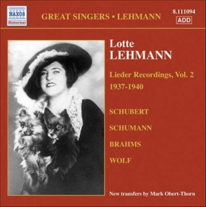 Lotte Lehmann - Vol 2 i gruppen CD hos Bengans Skivbutik AB (613591)