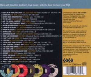 Various Artists - Northern Soul's Classiest Rarities i gruppen CD / Pop-Rock,RnB-Soul hos Bengans Skivbutik AB (615123)