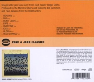 Glenn Roger - Reachin' i gruppen CD hos Bengans Skivbutik AB (617730)