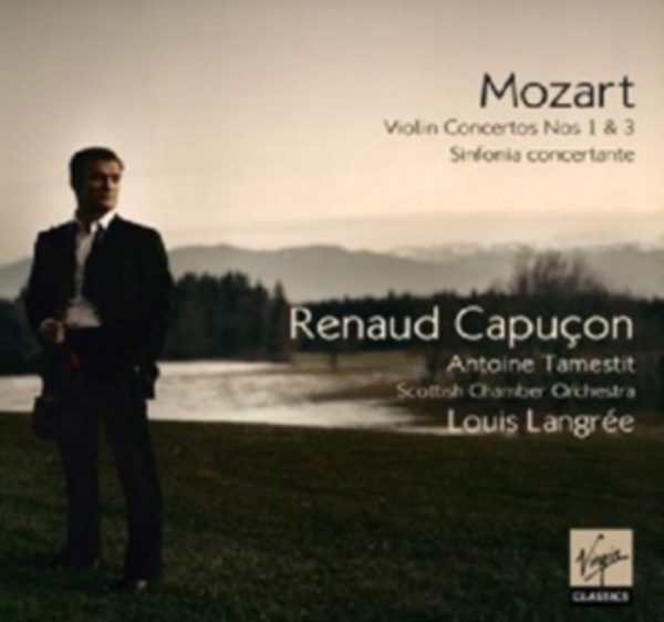 Renaud Capuçon/Antoine Tamesti - Mozart: Violin Concertos 1 & 3 i gruppen CD / Klassisk hos Bengans Skivbutik AB (618225)