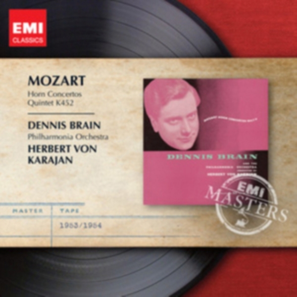 Dennis Brain - Mozart: Horn Concertos Nos. 1- i gruppen CD / Klassisk hos Bengans Skivbutik AB (619501)