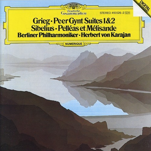Grieg/Sibelius - Peer Gynt + Pelléas & Mélisande i gruppen CD / Klassisk hos Bengans Skivbutik AB (619539)