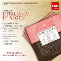 Carlo Maria Giulini - Rossini: L'italiana In Algeri i gruppen CD / Klassisk hos Bengans Skivbutik AB (621074)