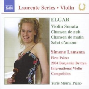Elgar - Music For Violin And Piano i gruppen Externt_Lager / Naxoslager hos Bengans Skivbutik AB (621307)