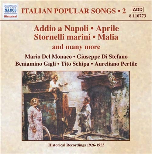 Italian Popular Songs - Volume 2 i gruppen CD / Toppselgere hos Bengans Skivbutik AB (621393)