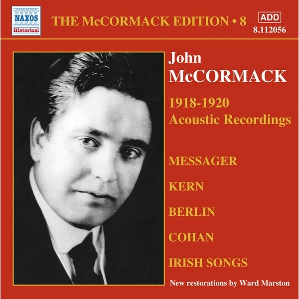 John McCormack - Vol 8 i gruppen CD / Klassisk hos Bengans Skivbutik AB (623540)