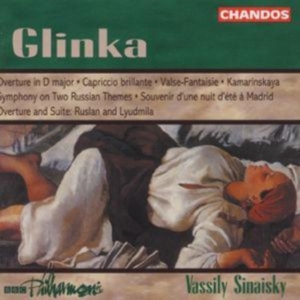 Glinka - Symphony On 2 Russian Themes E i gruppen Externt_Lager / Naxoslager hos Bengans Skivbutik AB (625993)