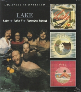 Lake - Lake/Lake Ii/Paradise Island i gruppen CD / Pop-Rock hos Bengans Skivbutik AB (626808)