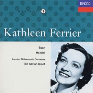 Ferrier Kathleen Alt - Sjunger Bach & Händel i gruppen Annet /  hos Bengans Skivbutik AB (628025)