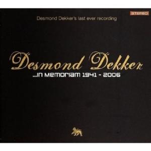 Desmond Dekker - In Memoriam 1941-2006 i gruppen CD / Reggae hos Bengans Skivbutik AB (628325)
