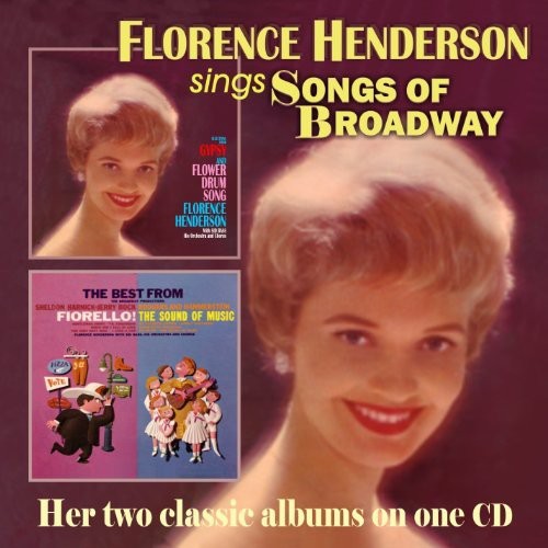 Florence Henderson - Sings Songs Of Broadway i gruppen Annet / hos Bengans Skivbutik AB (629182)