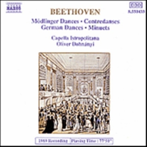 Beethoven Ludwig Van - Dances i gruppen CD / Klassisk hos Bengans Skivbutik AB (629365)