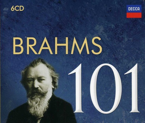 Blandade Artister - 101 Brahms - 6Cd i gruppen CD / Klassisk hos Bengans Skivbutik AB (629743)