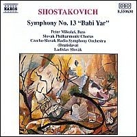 Shostakovich Dmitry - Symphony 13 i gruppen CD / Klassisk hos Bengans Skivbutik AB (630444)