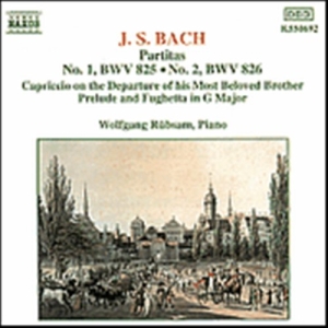 Bach Johann Sebastian - Partitas 1 & 2 i gruppen CD / Klassisk hos Bengans Skivbutik AB (630660)