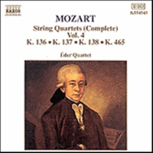 Mozart Wolfgang Amadeus - String Quartets Vol 4 i gruppen CD hos Bengans Skivbutik AB (630670)