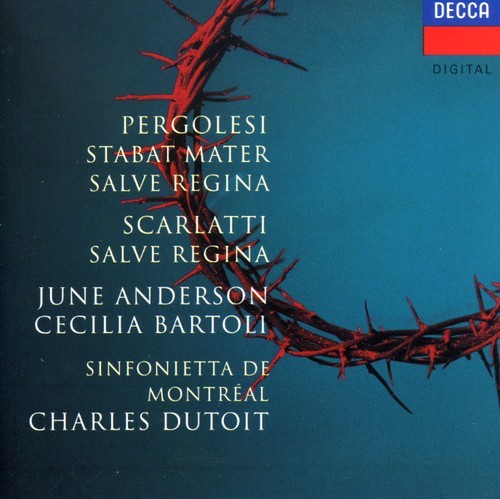 Scarlatti/Pergolesi - Stabat Mater + Salve Regina i gruppen CD / Klassisk hos Bengans Skivbutik AB (630800)