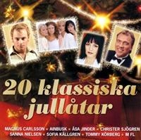 Various Artists - 20 Klassiska Jullåtar i gruppen CD / JuleMusikkk,Pop-Rock hos Bengans Skivbutik AB (631180)