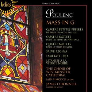 Poulenc - Mass & Motets i gruppen CD / Klassisk hos Bengans Skivbutik AB (631698)
