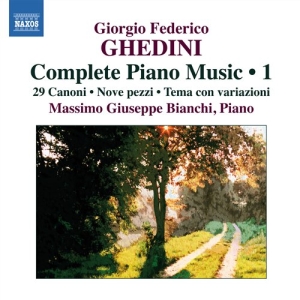 Ghedini - Complete Piano Music Vol 1 i gruppen CD hos Bengans Skivbutik AB (632389)