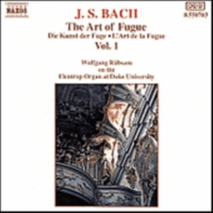 Bach Johann Sebastian - The Art Of Fugue Vol 1 i gruppen CD hos Bengans Skivbutik AB (633696)