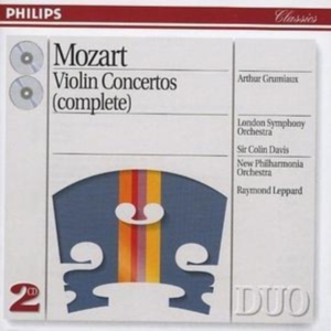 Mozart - Violinkonserter Mm i gruppen CD / Klassisk hos Bengans Skivbutik AB (636017)