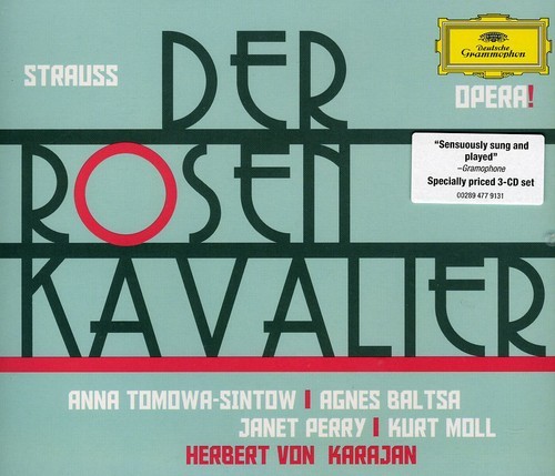 Strauss R - Rosenkavaljeren i gruppen CD / Klassisk hos Bengans Skivbutik AB (636247)