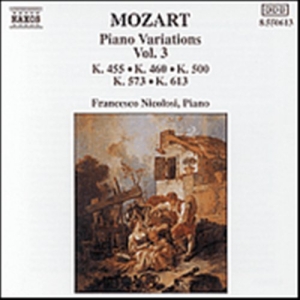 Mozart Wolfgang Amadeus - Piano Variations Vol 3 i gruppen CD hos Bengans Skivbutik AB (636732)