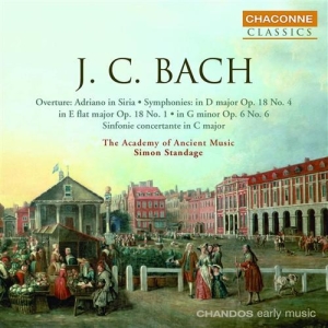 J.C. Bach - Symphonies 4 & 6 / Symphony Fo i gruppen CD hos Bengans Skivbutik AB (637823)