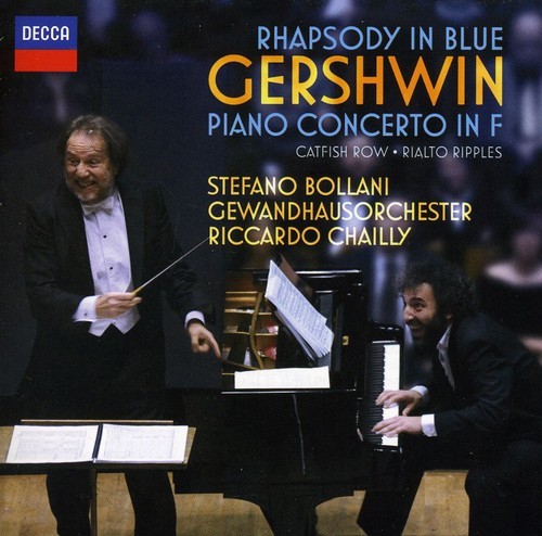 Gershwin - Rhapsody In Blue, Pianokonsert 2 Mm i gruppen CD / Klassisk hos Bengans Skivbutik AB (639721)