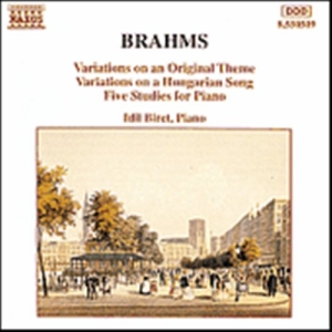Brahms Johannes - Variations Op 21 i gruppen CD hos Bengans Skivbutik AB (640151)