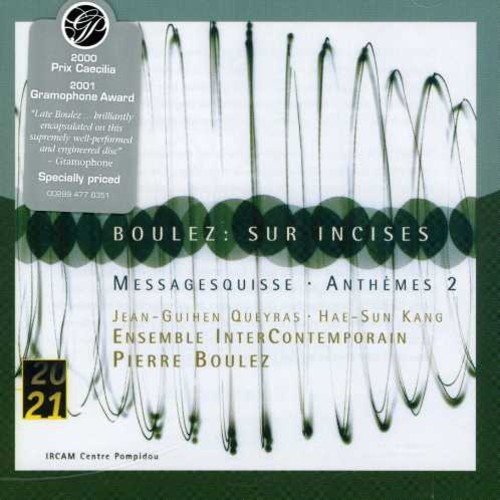 Boulez - Sur Incises, Messagesquisse Mfl i gruppen CD / Klassisk hos Bengans Skivbutik AB (641350)