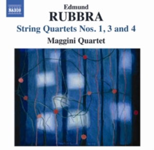 Rubbra - String Quartets Nos 1 / 3 / 4 i gruppen Externt_Lager / Naxoslager hos Bengans Skivbutik AB (643845)