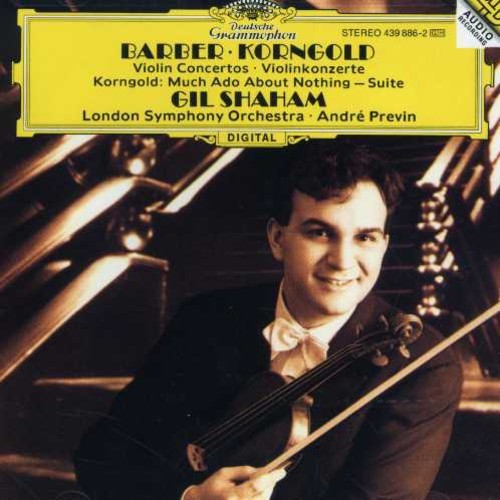 Korngold/Barber - Violinkonserter i gruppen CD / Klassisk hos Bengans Skivbutik AB (644001)