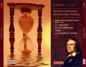 Liszt - Orchestral Pieces i gruppen CD / Klassisk hos Bengans Skivbutik AB (644099)