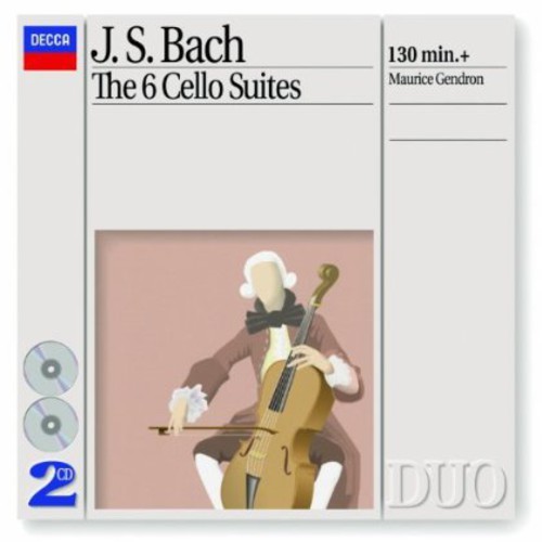 Bach - Cellosvit 1-6 i gruppen CD / Klassisk hos Bengans Skivbutik AB (644669)