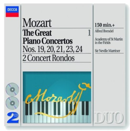 Mozart - Pianokonserter Vol 1 i gruppen CD / Klassisk hos Bengans Skivbutik AB (644671)