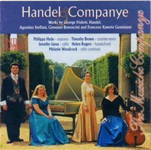 The Musicke Companye - Handel & Companye i gruppen CD hos Bengans Skivbutik AB (645576)