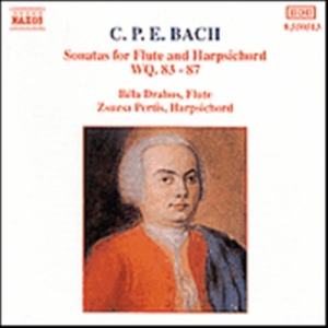 Bach Carl Philipp Emanuel - Flute Sonatas i gruppen CD hos Bengans Skivbutik AB (648020)