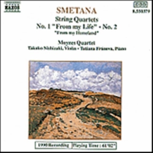 Smetana Bedrich - String Quartets 1 & 2 i gruppen CD hos Bengans Skivbutik AB (648025)