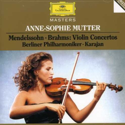 Mendelssohn/Brahms - Violinkonserter i gruppen CD / Klassisk hos Bengans Skivbutik AB (649361)