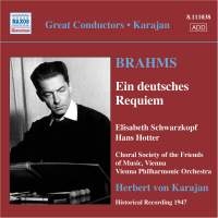 Brahms: Karajan/ Schwarzkopf - Ein Deutsches Requiem i gruppen CD hos Bengans Skivbutik AB (650047)